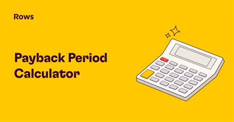 Payback Period Calculations